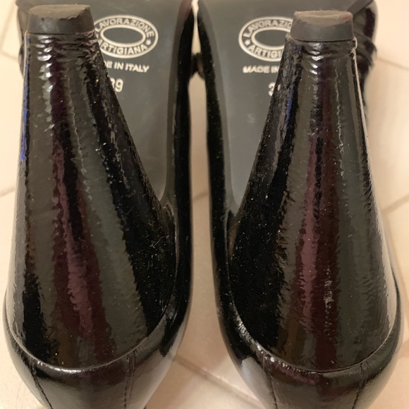 Stefany P. Black Patent Mary Janes - Picture 3 of 8